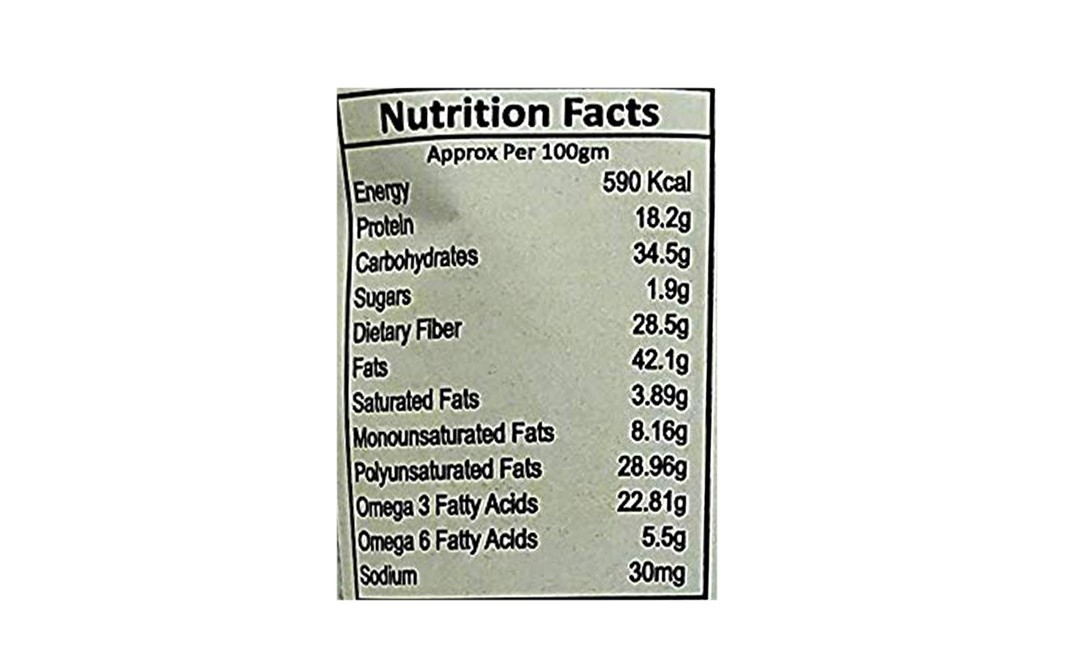 Nature Select Superfoods Premium Roasted Flax Seeds    Shrink Pack  100 grams